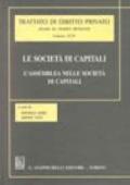 Le società di capitali. L'assemblea nelle società di capitali