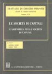 Le società di capitali. L'assemblea nelle società di capitali