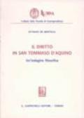 Il diritto in san Tommaso d'Aquino. Un'indagine filosofica