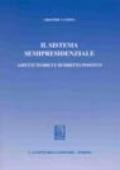 Il sistema semipresidenziale. Aspetti teorici e di diritto positivo