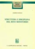 Struttura e disciplina del rito monitorio