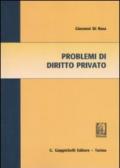 Problemi di diritto privato