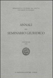 Annali del seminario giuridico (2009): 53