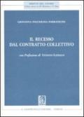 Il recesso dal contratto collettivo
