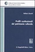 Profili costituzionale del patrimonio culturale