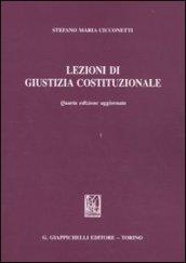 Lezioni di giustizia costituzionale