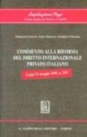Commento alla riforma del diritto internazionale privato italiano. Legge 11 maggio 1995, n. 218