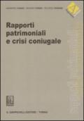 Rapporti patrimoniali e crisi coniugale