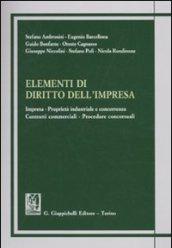 Elementi di diritto dell'impresa. Impresa. Proprietà industriale e concorrenza. Contratti commerciali. Procedure concorsuali