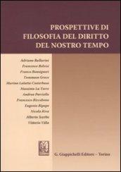 Prospettive di filosofia del diritto del nostro tempo