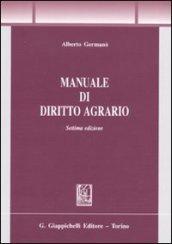 Manuale di diritto agrario