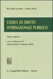 Codice di diritto internazionale pubblico