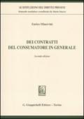 Dei contratti del consumatore in generale