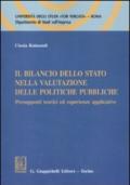 Il bilancio dello Stato nella valutazione delle politiche pubbliche. Presupposti teorici ed esperienze applicative