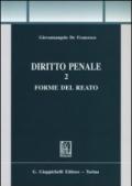 Diritto penale. 2.Forme del reato