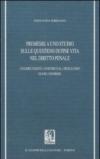 Premesse a uno studio sulle questioni di fine vita nel diritto penale. Una riflessione a partire dal liberalismo di Joel Feinberg