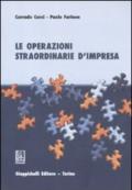 Le operazioni straordinarie d'impresa