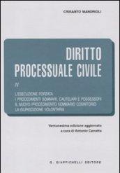 Diritto processuale civile: 4