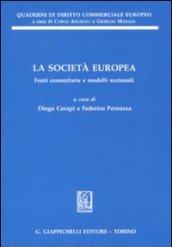 La società europea. Fonti comunitarie e modelli nazionali