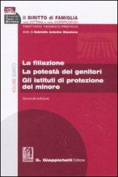 Il diritto di famiglia nella dottrina e nella giurisprudenza. Trattato teorico-pratico. 4.La filiazione. La potestà dei genitori. Gli istituti di protezione del minore