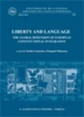 Liberty and language. The global dimension of european constitutional integration