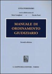 Manuale di ordinamento giudiziario