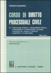 Corso di diritto processuale civile