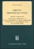 Diritto processuale civile. Appendice di aggiornamento