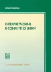 Interpretazione e conflitti di leggi