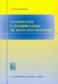 La costruzione e l'interpretazione del rendiconto finanziario