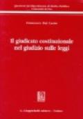 Il giudicato costituzionale nel giudizio sulle leggi