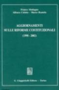 Aggiornamenti sulle riforme costituzionali (1998-2002)