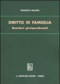 Diritto di famiglia. Questioni giurisprudenziali