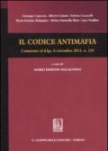 Il codice antimafia