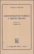 Amministrazione pubblica e diritto privato