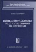 I limiti all'attività impositiva nello statuto dei diritti del contribuente