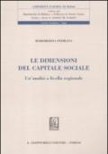 Le dimensioni del capitale sociale. Un'analisi a livello regionale