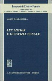 Lex mitior e giustizia penale