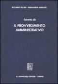 Estratto da «Il provvedimento amministrativo»