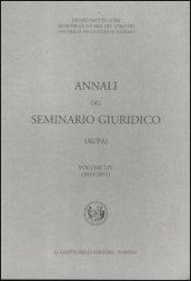 Annali del seminario giuridico (2010-2011): 54