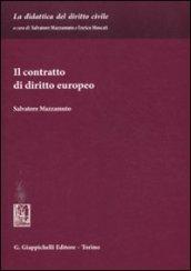 Il contratto di diritto europeo