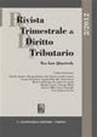 Rivista trimestrale di diritto tributario (2012)