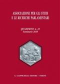 Associazione per gli studi e le ricerche parlamentari: 21