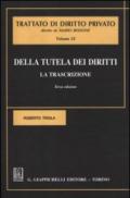 Della tutela dei diritti. La trascrizione