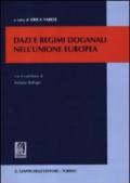 Dazi e regimi doganali nell'unione europea