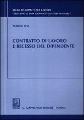 Contratto di lavoro e recesso del dipendente