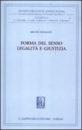 Forma del senso. Legalità e giustizia