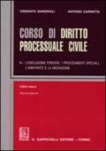 Corso di diritto processuale civile. Ediz. minore