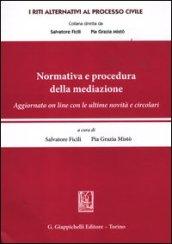 Normativa e procedura della mediazione