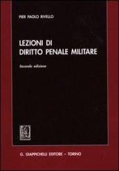 Lezioni di diritto penale militare